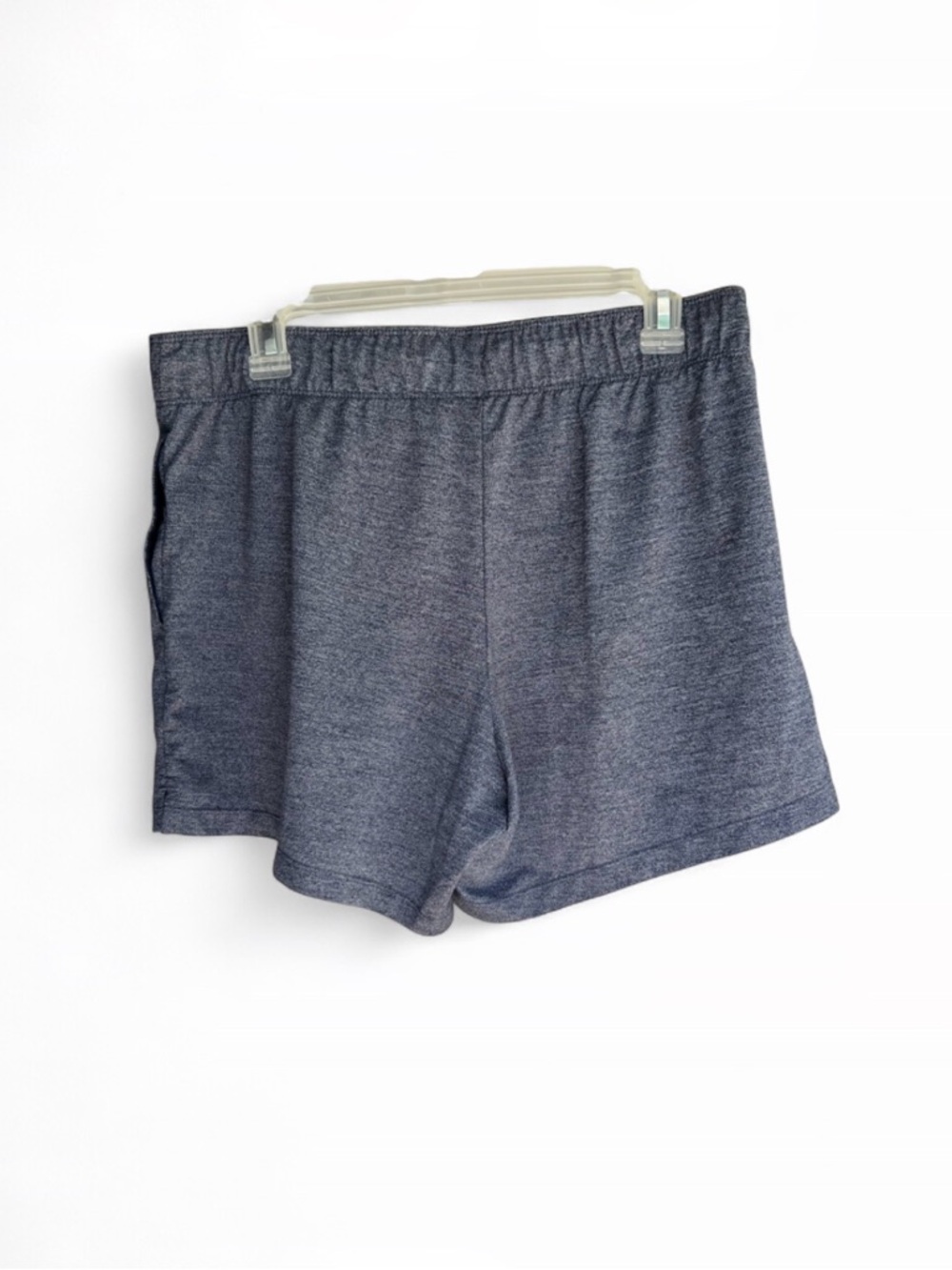 Nike women Black Heathered Dri-FIT Athletic Shorts size large - Picture 2 of 5